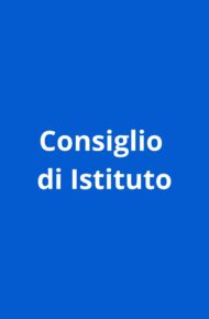 Avviso Consiglio di istituto